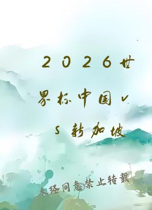 2026世界杯中国vs新加坡