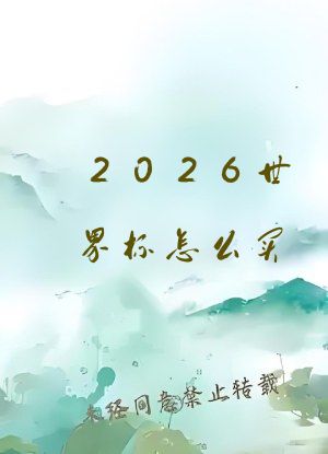 2026世界杯怎么买